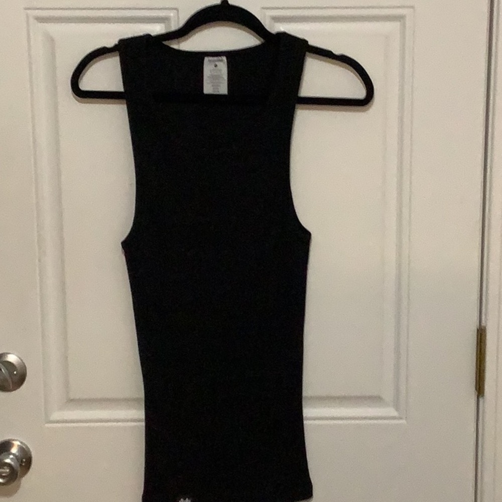 Seamless Black Shapewear Tank Top